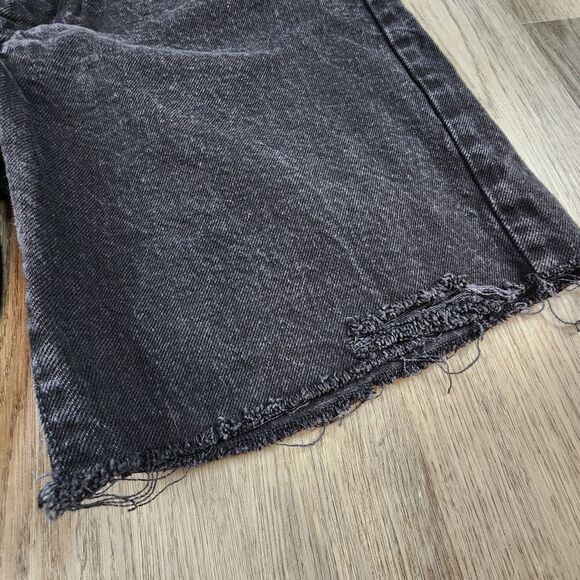 Zara The 90's Bermuda High Rise Shorts Size 10 - Picture 3 of 7